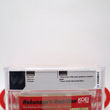 NOBUNAGA'S AMBITION - WATA GRADED 8.5 A++! NEW & Factory Sealed with Authentic H-Seam! (Game Boy Original)