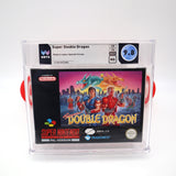 SUPER DOUBLE DRAGON - WATA GRADED 9.8 NS! NEW & BRAND NEW! (SNES Super Nintendo)