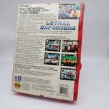 LETHAL ENFORCERS BIG BOX W/ JUSTIFIER BUNDLE! NEW & Factory Sealed with Authentic 3-Sided Seam! (Sega Genesis)