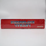 LETHAL ENFORCERS BIG BOX W/ JUSTIFIER BUNDLE! NEW & Factory Sealed with Authentic 3-Sided Seam! (Sega Genesis)