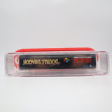 SUPER DOUBLE DRAGON - WATA GRADED 9.8 NS! NEW & BRAND NEW! (SNES Super Nintendo)