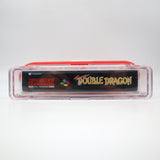 SUPER DOUBLE DRAGON - WATA GRADED 9.8 NS! NEW & BRAND NEW! (SNES Super Nintendo)
