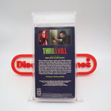 THRILLKILL / THRILL KILL - IGS GRADED 8.0 BOX & 8.0 SEAL! NEW & Factory Sealed with Authentic BACKWARDS H-Overlap Seam! (VHS)