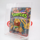 GENERAL TRAAG - 1989 PLAYMATES - AFA GRADED 70+ EX+ NEW Authentic & Factory Sealed! (Vintage TMNT Figure)