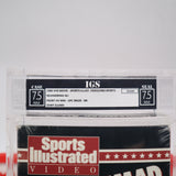 SPORTS ILLUSTRATED VIDEO: MUHAMMAD ALI - IGS GRADED 7.5 BOX & 7.5 SEAL! NEW & Factory Sealed with Authentic H-Overlap Seam! (VHS)