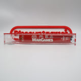WAR GAMES - IGS GRADED 8.5 BOX & 7.0 SEAL! NEW & Factory Sealed with Authentic V-Overlap Seam! (VHS)