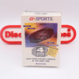 IMG INTERNATIONAL TOUR TENNIS with 4-WAY PLAY COMBO PACK! NEW & Factory Sealed with Authentic V-Overlap Seam! (Sega Genesis) POP 0