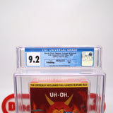 SOUTH PARK: BIGGER, LONGER & UNCUT - CGC GRADED 9.2 A+! NEW & Factory Sealed with Authentic V-Overlap Seam! (VHS)