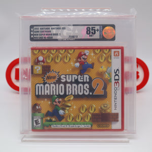 NEW SUPER MARIO BROS. 2 - VGA GRADED 85+ NM+ GOLD ARCHIVAL! NEW & Factory Sealed! (Nintendo 3DS)