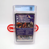 WWE / WWF WRESTLING'S BIGGEST SMALLEST STRANGEST FIGHTERS - CGC GRADED 9.4 A+! NEW & Factory Sealed with Authentic 3-Sided Seam! (BETA))