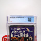 WWE / WWF WRESTLING'S BIGGEST SMALLEST STRANGEST FIGHTERS - CGC GRADED 9.4 A+! NEW & Factory Sealed with Authentic 3-Sided Seam! (BETA))