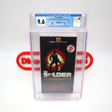 THE SOLDIER (Ken Wahl) CGC GRADED 9.6 A+! NEW & Factory Sealed with Authentic 3-Sided Seam! (VHS)