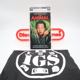 THE ANIMAL (Rob Schneider) - IGS GRADED 8.5 BOX & 8.5 SEAL! NEW & Factory Sealed with Authentic V-Overlap Seam! (VHS)