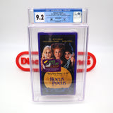 DISNEY'S HALLOWEEN MOVIE: HOCUS POCUS - CGC GRADED 9.2 A+! NEW & Factory Sealed with Authentic 3-Sided Seam! (VHS)