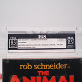 THE ANIMAL (Rob Schneider) - IGS GRADED 8.5 BOX & 8.5 SEAL! NEW & Factory Sealed with Authentic V-Overlap Seam! (VHS)