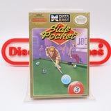 SIDE POCKET POOL - NEW & Factory Sealed with Authentic H-Seam! (NES Nintendo)