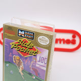 SIDE POCKET POOL - NEW & Factory Sealed with Authentic H-Seam! (NES Nintendo)