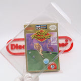 SIDE POCKET POOL - NEW & Factory Sealed with Authentic H-Seam! (NES Nintendo)