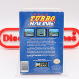AI UNSER JR. TURBO RACING - NEW & Factory Sealed with Authentic H-Seam! (NES Nintendo)