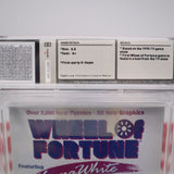 WHEEL OF FORTUNE FEATURING VANNA WHITE EDITION - WATA GRADED 8.5 A+! NEW & Factory Sealed with Authentic H-Seam! (NES Nintendo)