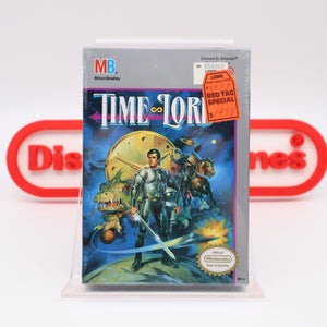 TIME LORD - UNGRADED FROM DALLAS FORT-WORTH COLLECTION! NEW & Factory Sealed with Authentic H-Seam! (NES Nintendo)