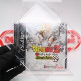 DBZ / DRAGON BALL Z: ULTIMATE BATTLE 22 (CASE FRESH!) NEW & Factory Sealed with Authentic Y-Fold Seal! (PS1 PlayStation 1)