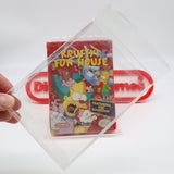THE SIMPSONS: KRUSTY'S FUN HOUSE - NEW & Factory Sealed with Authentic H-Seam! (NES Nintendo)
