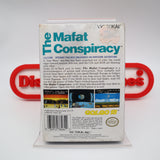THE MAFAT CONSPIRACY - NEW & Factory Sealed with Authentic H-Seam! (NES Nintendo)