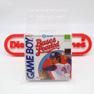BASES LOADED (THE ORIGINAL) - NEW & Factory Sealed with Authentic H-Seam! (Game Boy Original)
