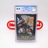 GLOC / G-LOC AIR BATTLE - CGC GRADED 9.9 A+! NEW & Factory Sealed with Authentic Tube Seal! (Sega Genesis)