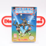 HARLEM GLOBETROTTERS - NEW & Factory Sealed with Authentic H-Seam! (NES Nintendo)