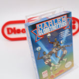 HARLEM GLOBETROTTERS - NEW & Factory Sealed with Authentic H-Seam! (NES Nintendo)