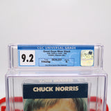GOOD GUYS WEAR BLACK (CHUCK NORRIS) CGC GRADED 9.2 A+! NEW & Factory Sealed with Authentic V-Overlap Seam! (VHS)