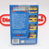 HARLEM GLOBETROTTERS - NEW & Factory Sealed with Authentic H-Seam! (NES Nintendo)