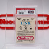 #5 ZELDA: ADVENTURE OF LINK - GRADED EMC 10 GEM MINT TRADING CARD - 1989 TOPPS NINTENDO GAME PACKS