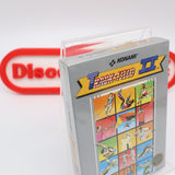 TRACK AND & FIELD II 2 - ROUND SOQ! NEW & Factory Sealed with Authentic H-Seam! (NES Nintendo)