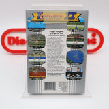 TRACK AND & FIELD II 2 - ROUND SOQ! NEW & Factory Sealed with Authentic H-Seam! (NES Nintendo)