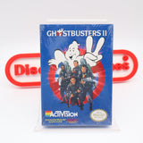 GHOSTBUSTERS II / GHOST BUSTERS 2 - NEW & Factory Sealed with Authentic H-Seam! (NES Nintendo)