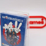 GHOSTBUSTERS II / GHOST BUSTERS 2 - NEW & Factory Sealed with Authentic H-Seam! (NES Nintendo)