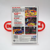 NBA JAM: EXTREME - NEW & Factory Sealed with Authentic 3-Sided Seam! (Sega Saturn)