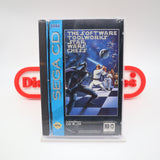 STAR WARS CHESS - NEW & Factory Sealed with Authentic 3-Sided Seam! (Sega CD)