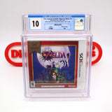 THE LEGEND OF ZELDA: MAJORA'S MASK 3D - HIGHEST/PERFECT GRADED CGC 10 A++! NEW & Factory Sealed! (Nintendo 3DS)