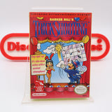 BARKER BILL'S TRICK SHOOTING - NEW & Factory Sealed with Authentic H-Seam! (NES Nintendo)
