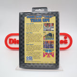 SONIC THE HEDGEHOG 2 II - NEW & Factory Sealed with Authentic Tube Seal (EARLY PRINTING!) (Sega Genesis)