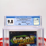 GURUMIN: A MONSTROUS ADVENTURE - CGC GRADED 9.8 A+! NEW & Factory Sealed! (PSP PlayStation Portable)
