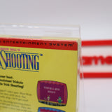 BARKER BILL'S TRICK SHOOTING - NEW & Factory Sealed with Authentic H-Seam! (NES Nintendo)