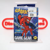 SPIDER-MAN / SPIDERMAN - NEW & Factory Sealed! (Sega Game Gear)