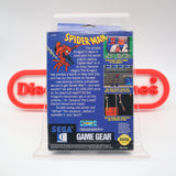 SPIDER-MAN / SPIDERMAN - NEW & Factory Sealed! (Sega Game Gear)