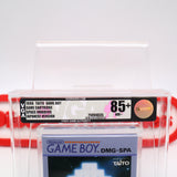 SPACE INVADERS (JAPANESE VERSION!) VGA GRADED 85+ NM+ GOLD! NEW & UNOPENED! (Game Boy Original)