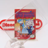 BARKER BILL'S TRICK SHOOTING - NEW & Factory Sealed with Authentic H-Seam! (NES Nintendo)